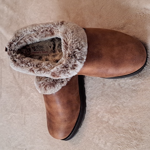 Bob's by Skechers Slip On Clog Style Slippers - New Without Tag - Sz. 11 - Picture 3 of 6